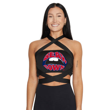 University of Arizona Black Multiway Bandeau Top
