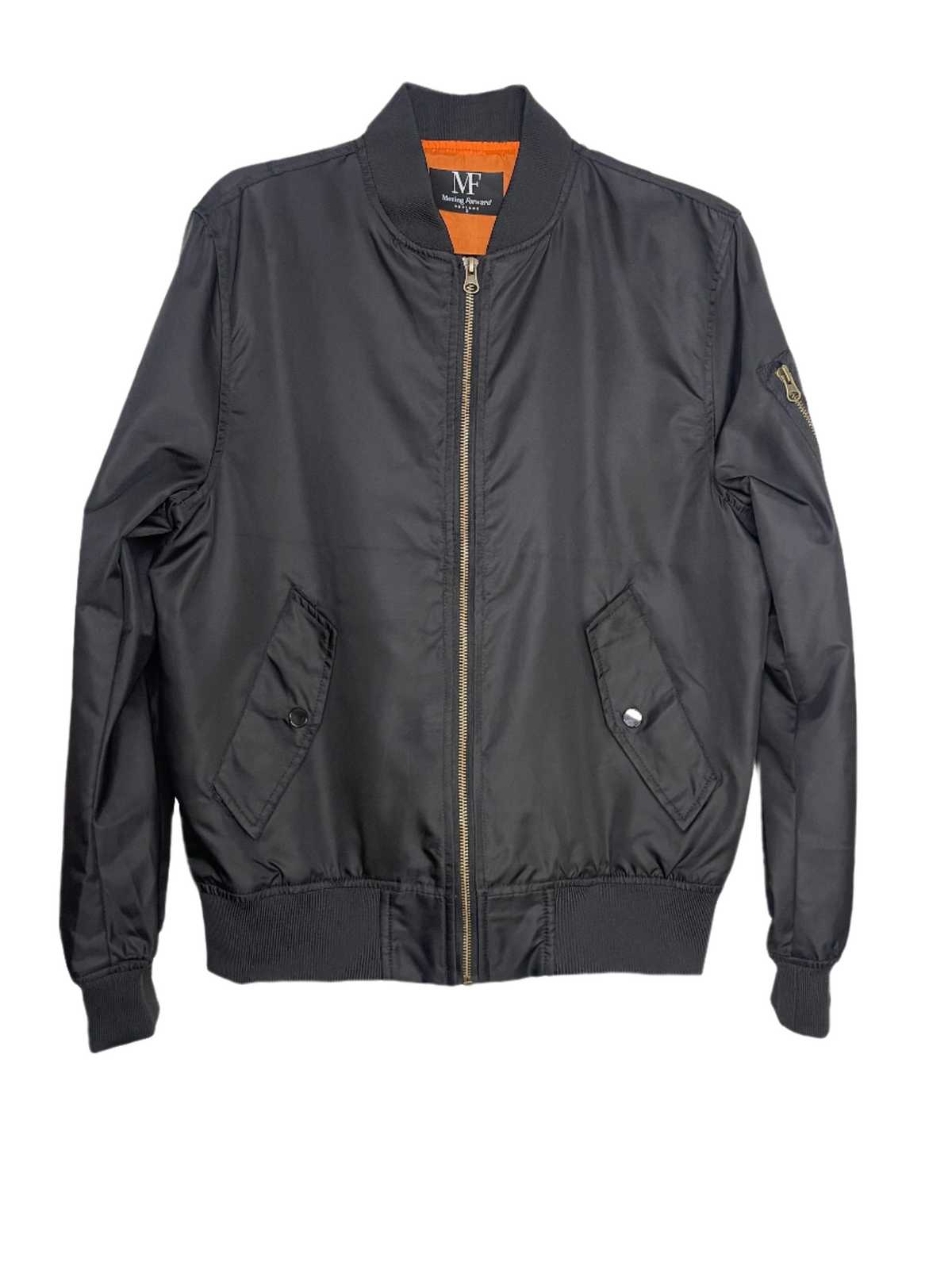 Army West Point Block Letters Black Bomber