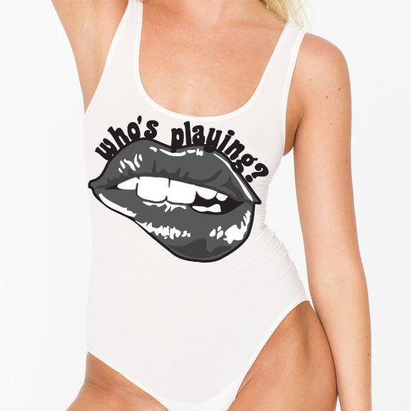 Who's Playing? Lips Bodysuit