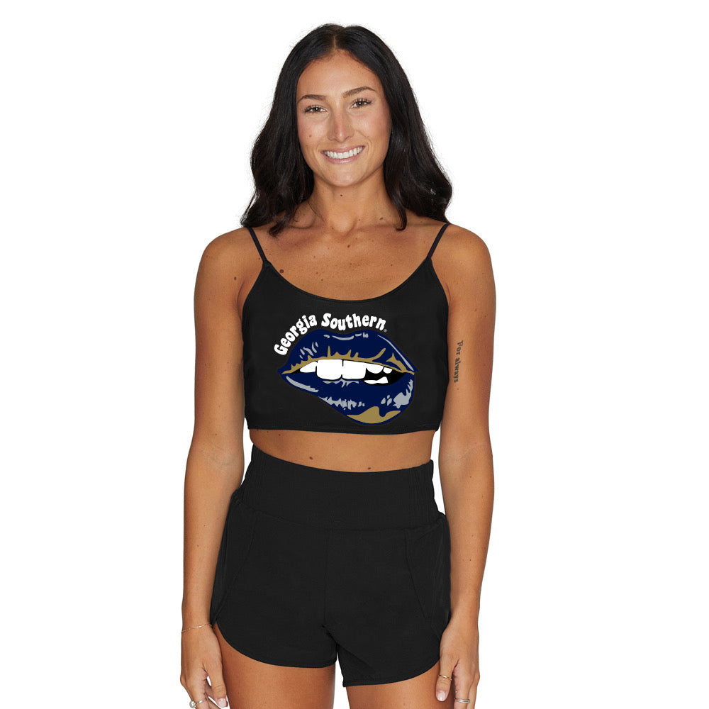 Georgia Southern Lips Spaghetti Tank