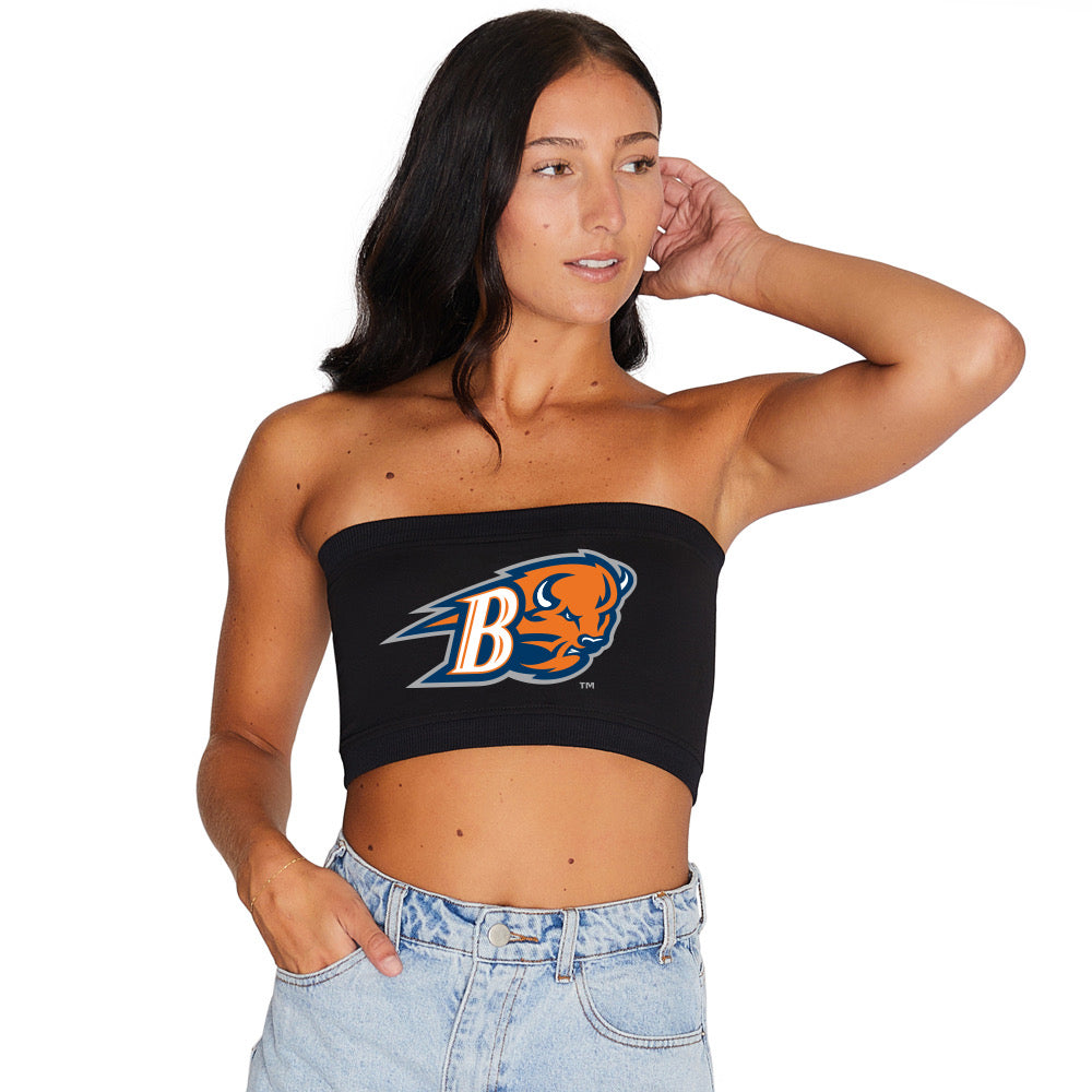 Bucknell Black Bandeau Top