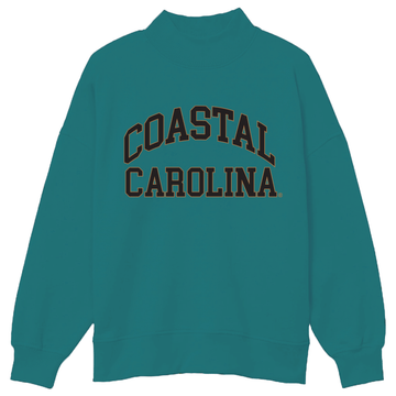 Coastal Carolina Mock Neck Sweatshirt