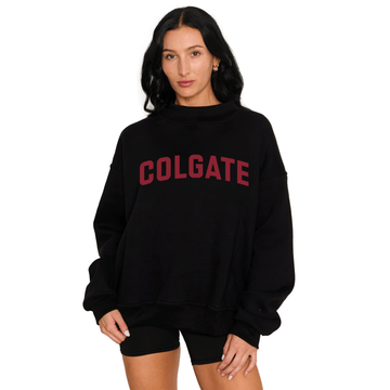Colgate Mock Neck Sweatshirt
