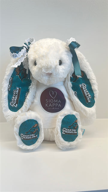 Coastal Carolina University College Jellycat Bunny
