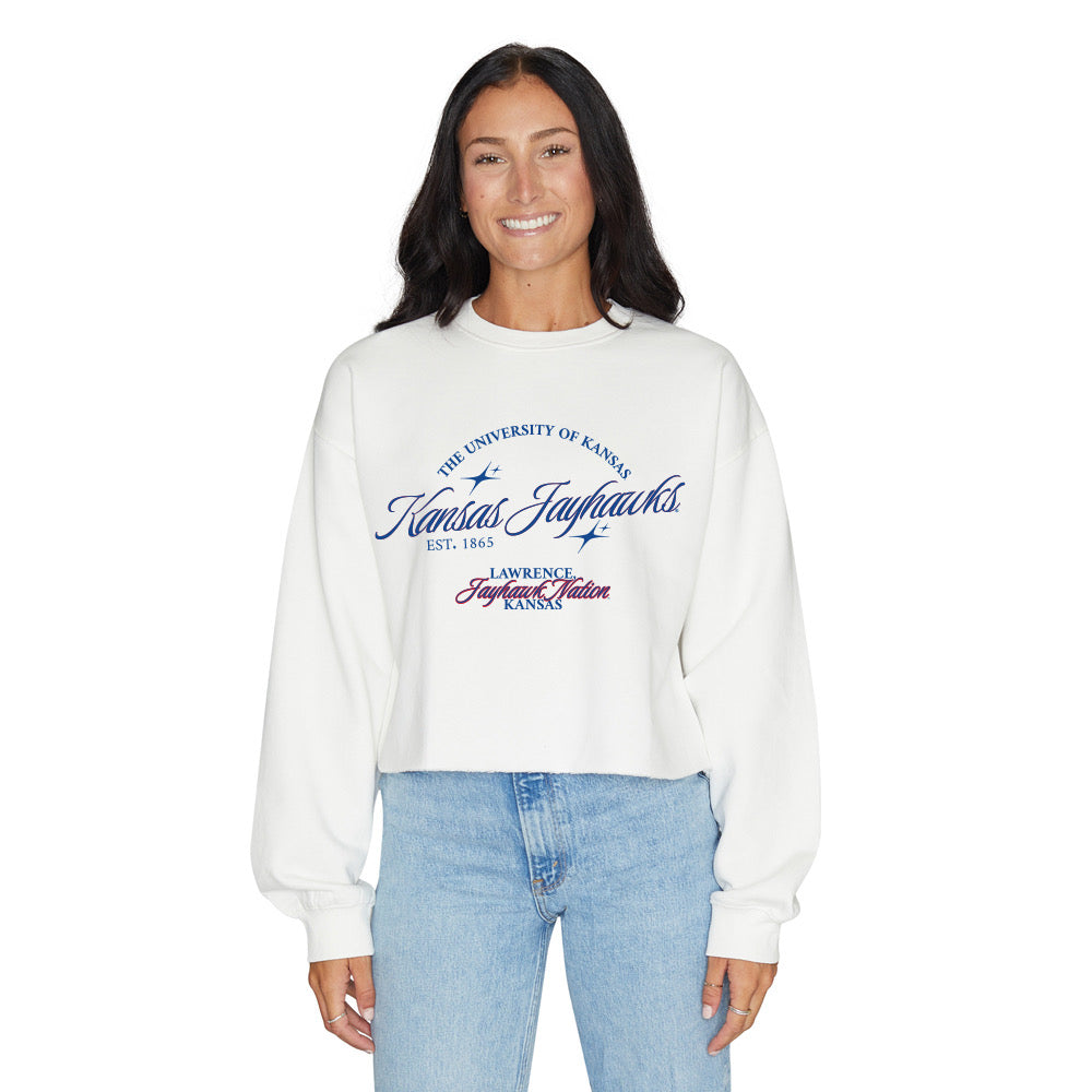 Kansas Jayhawks Nation Crewneck