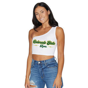 Colorado State One Shoulder Top