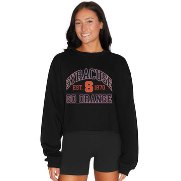 Syracuse Black Crewneck
