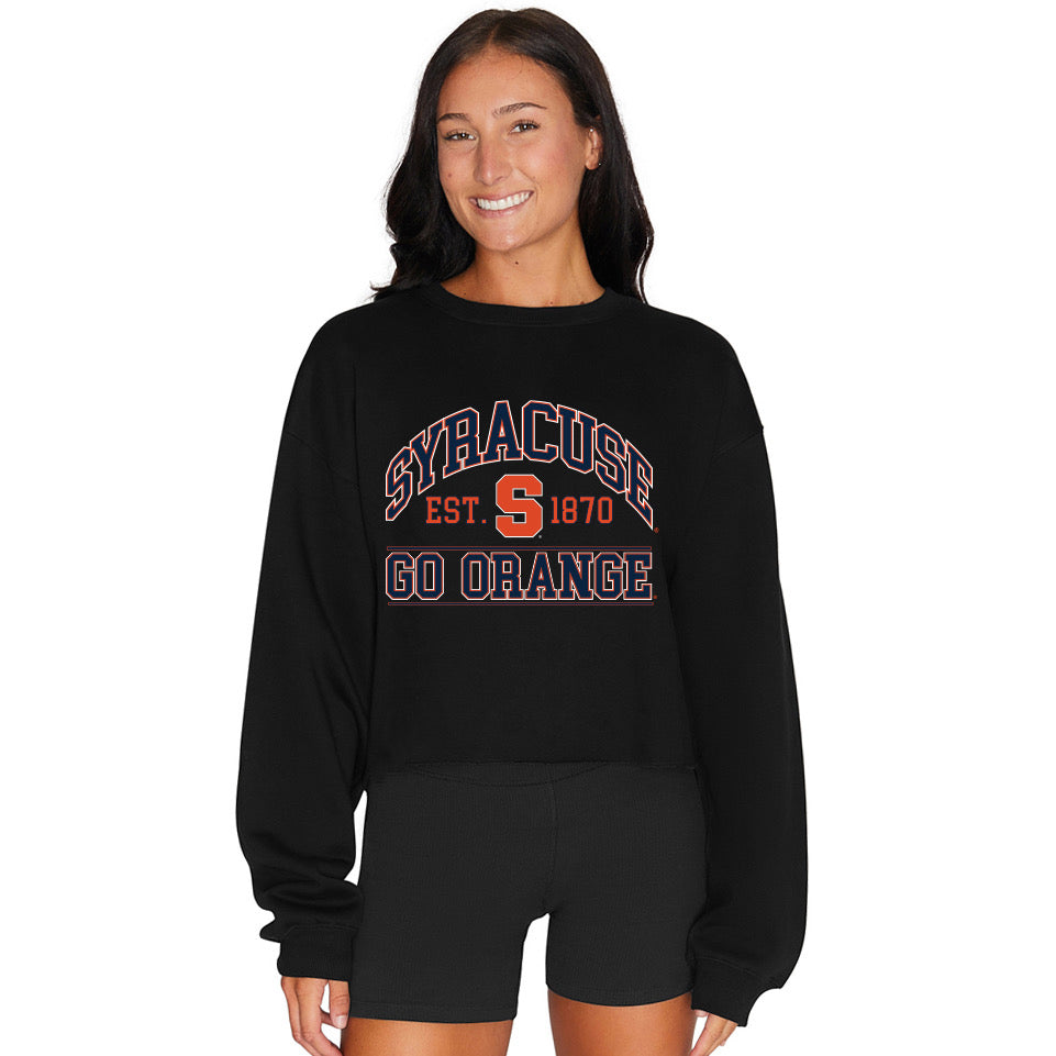 Syracuse Black Crewneck