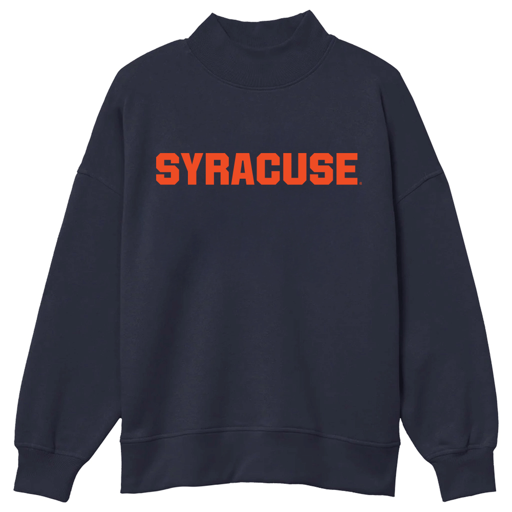 Syracuse Mock Neck Sweatshirt