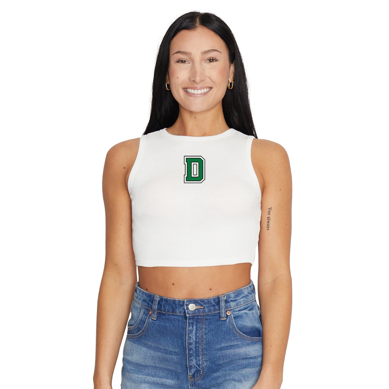 Dartmouth College Touchdown Ribbed Tank