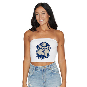 Georgetown Hoyas White Tube Top