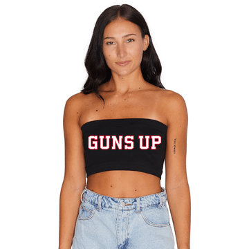Texas Tech Black Bandeau Top