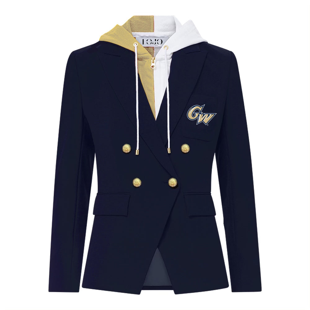 George Washington University Hooded Blazer Jacket