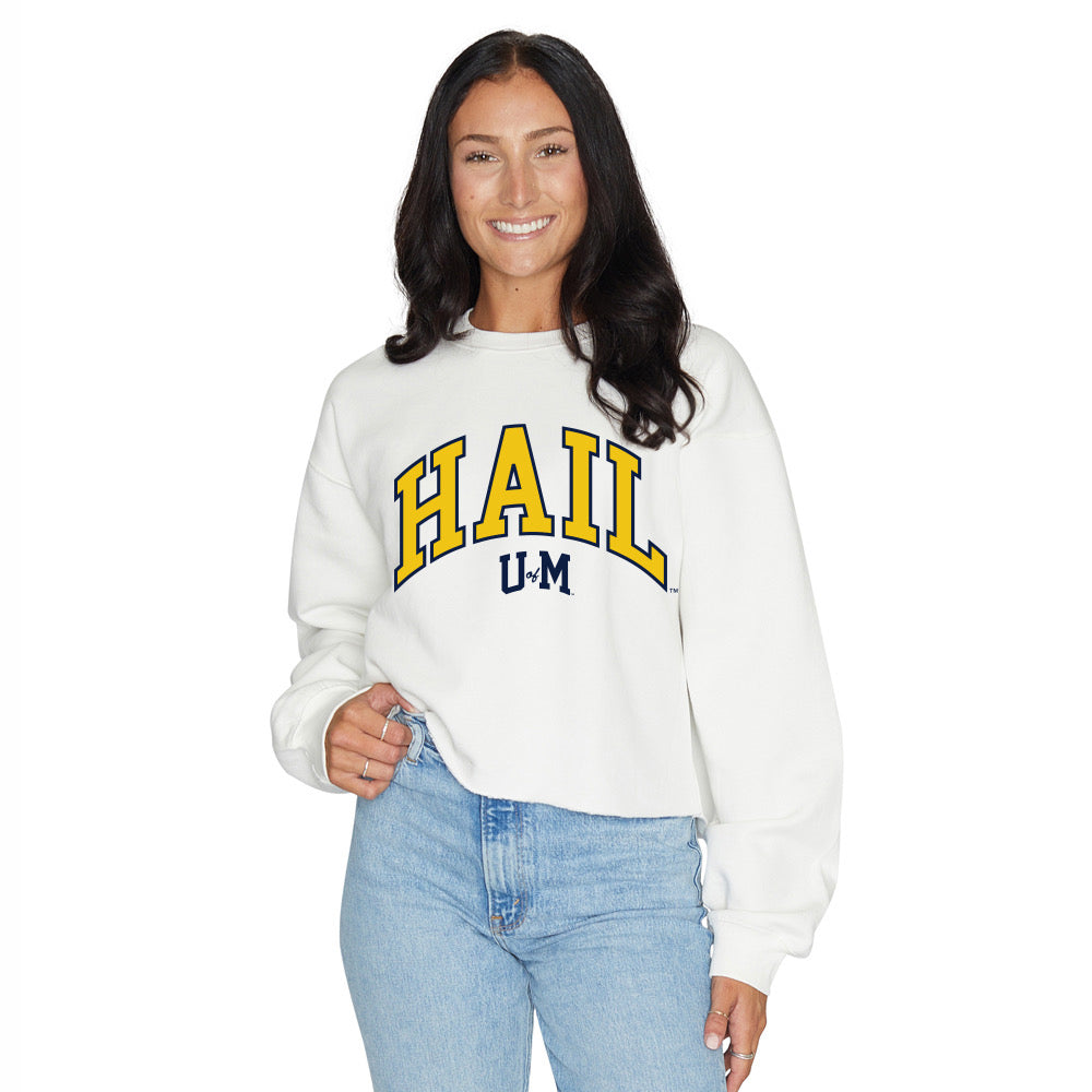 University of Michigan Hail Crewneck