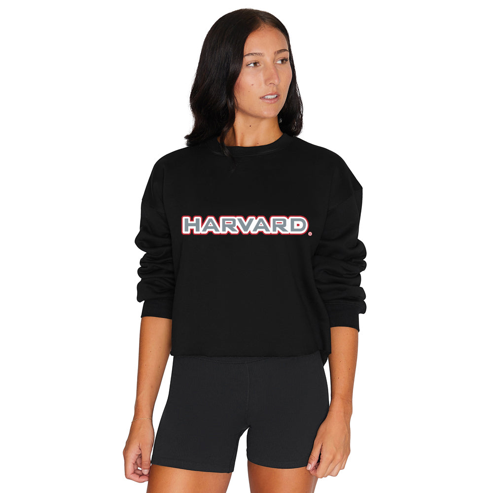 Harvard Black Crewneck