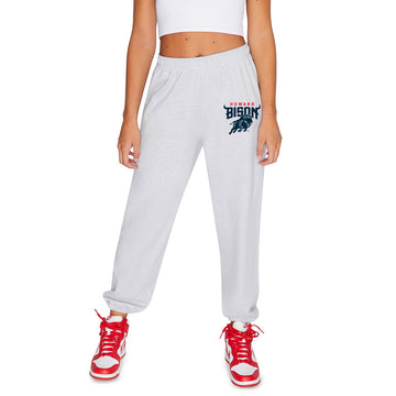 Howard Bison Gray Sweatpants
