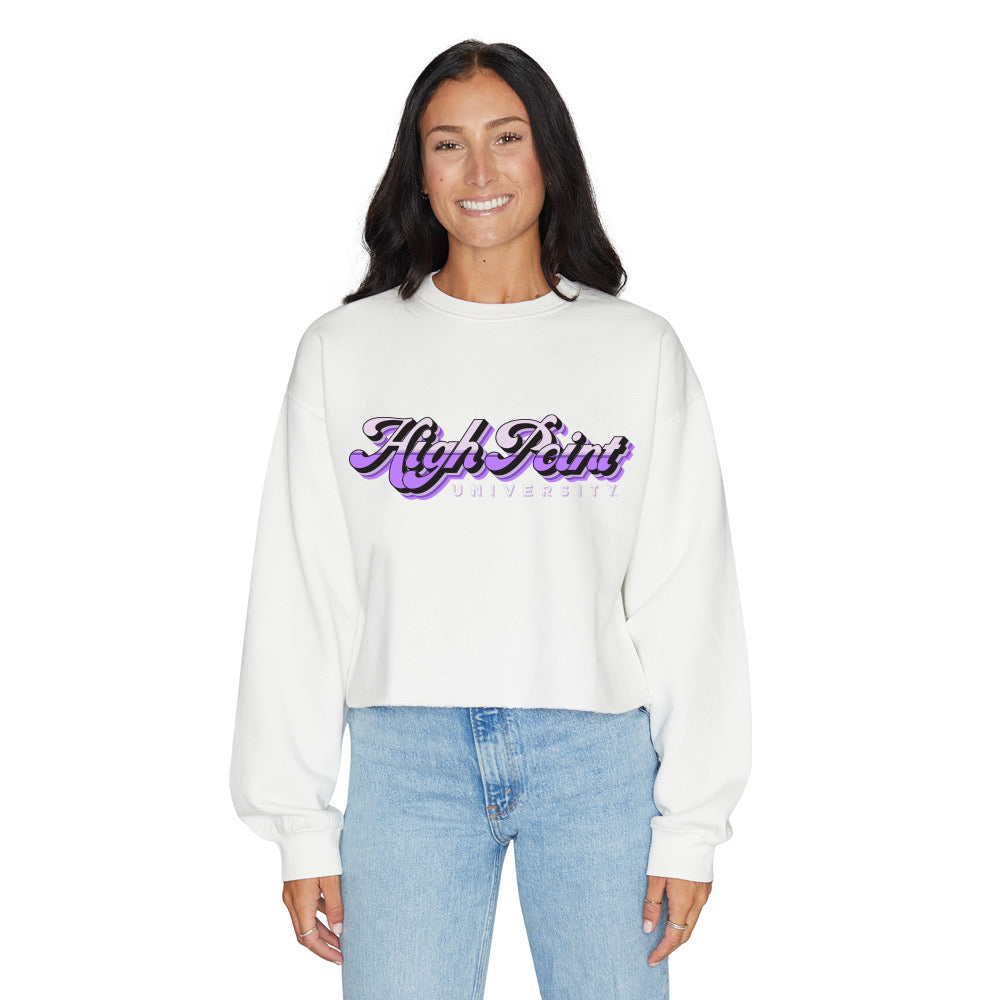 High Point University Groovy Crewneck