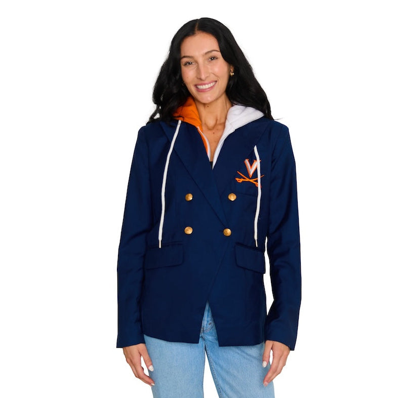 Virginia Cavaliers Hooded Blazer Jacket