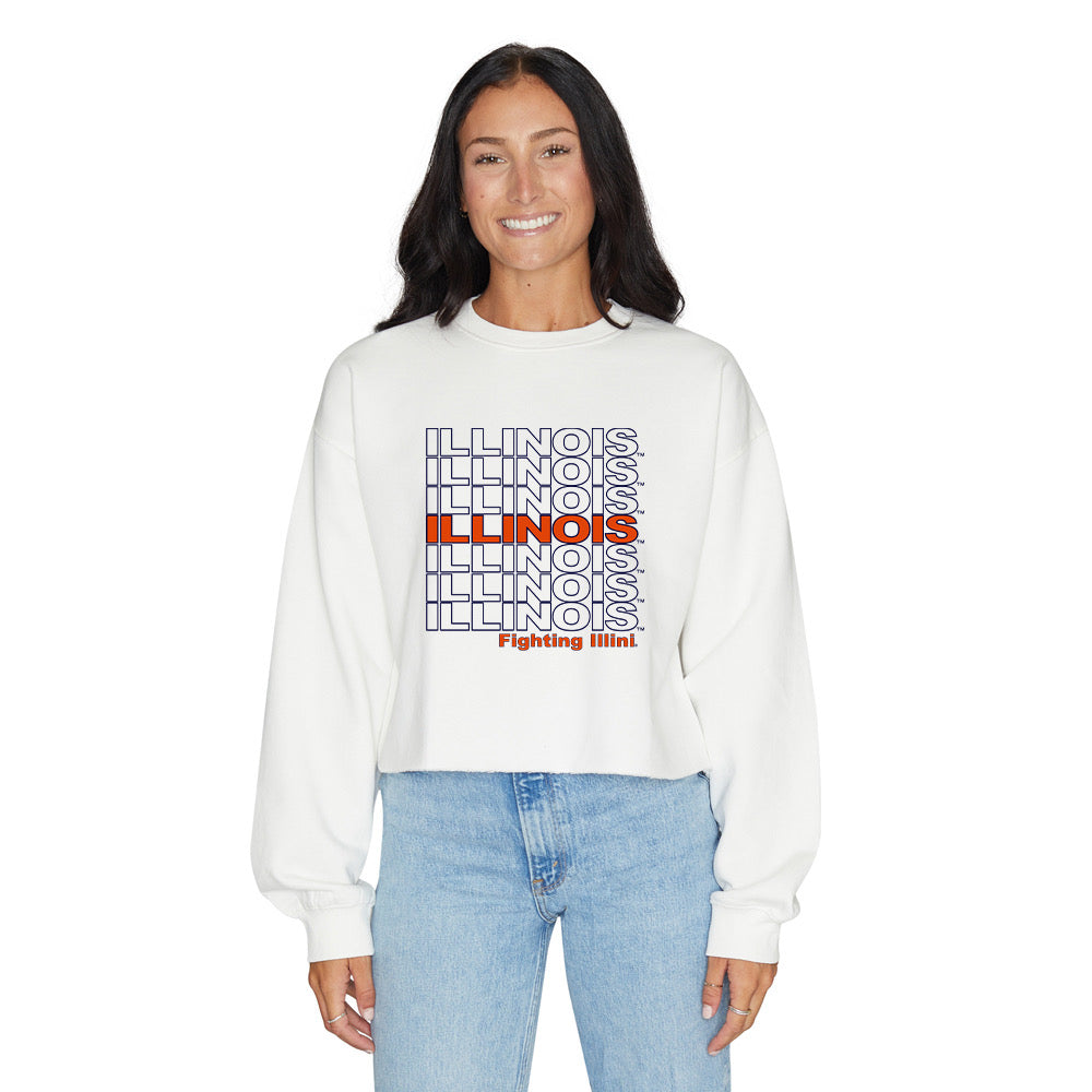 Illinois Fighting Illini Repeat Crewneck