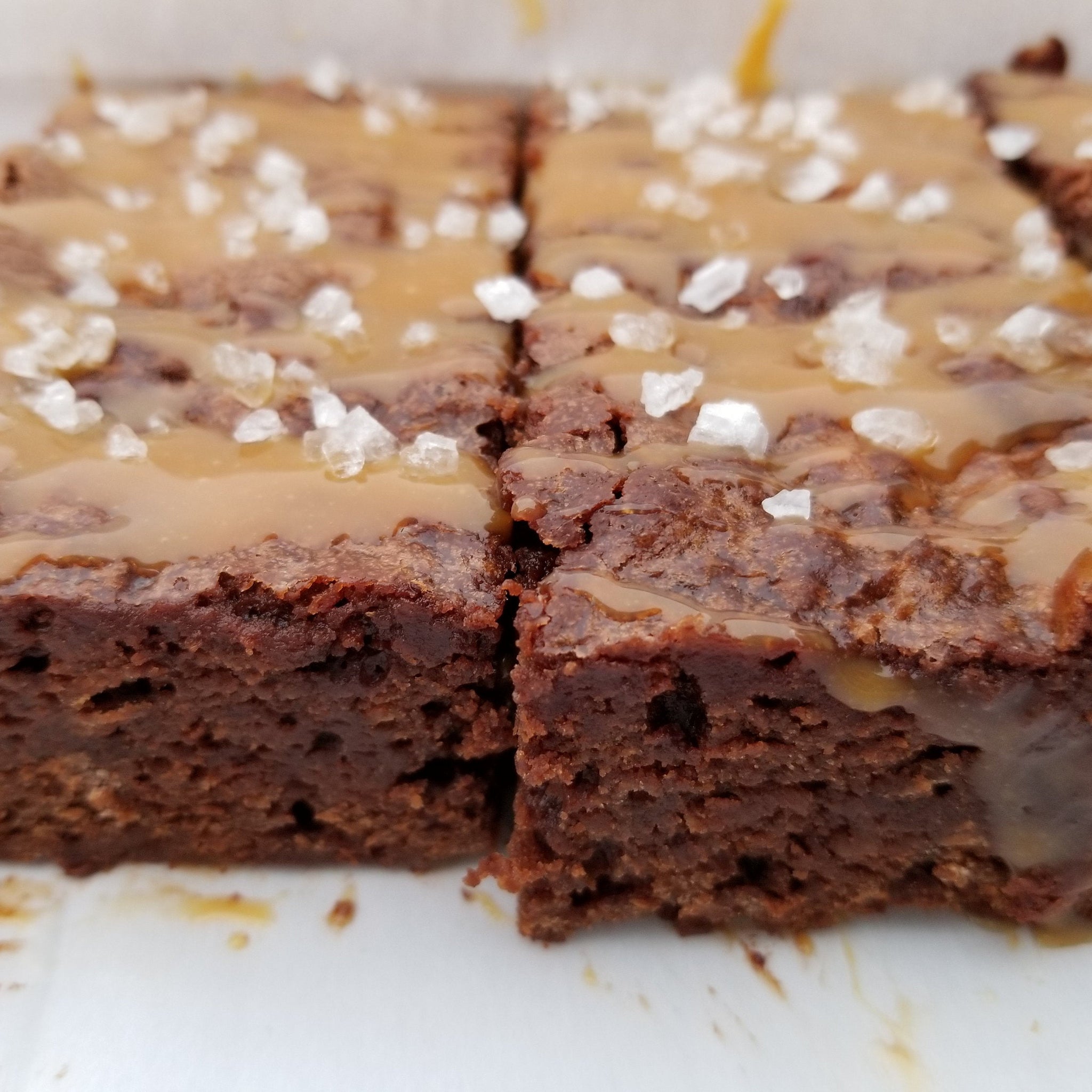 Salted Caramel Brownies
