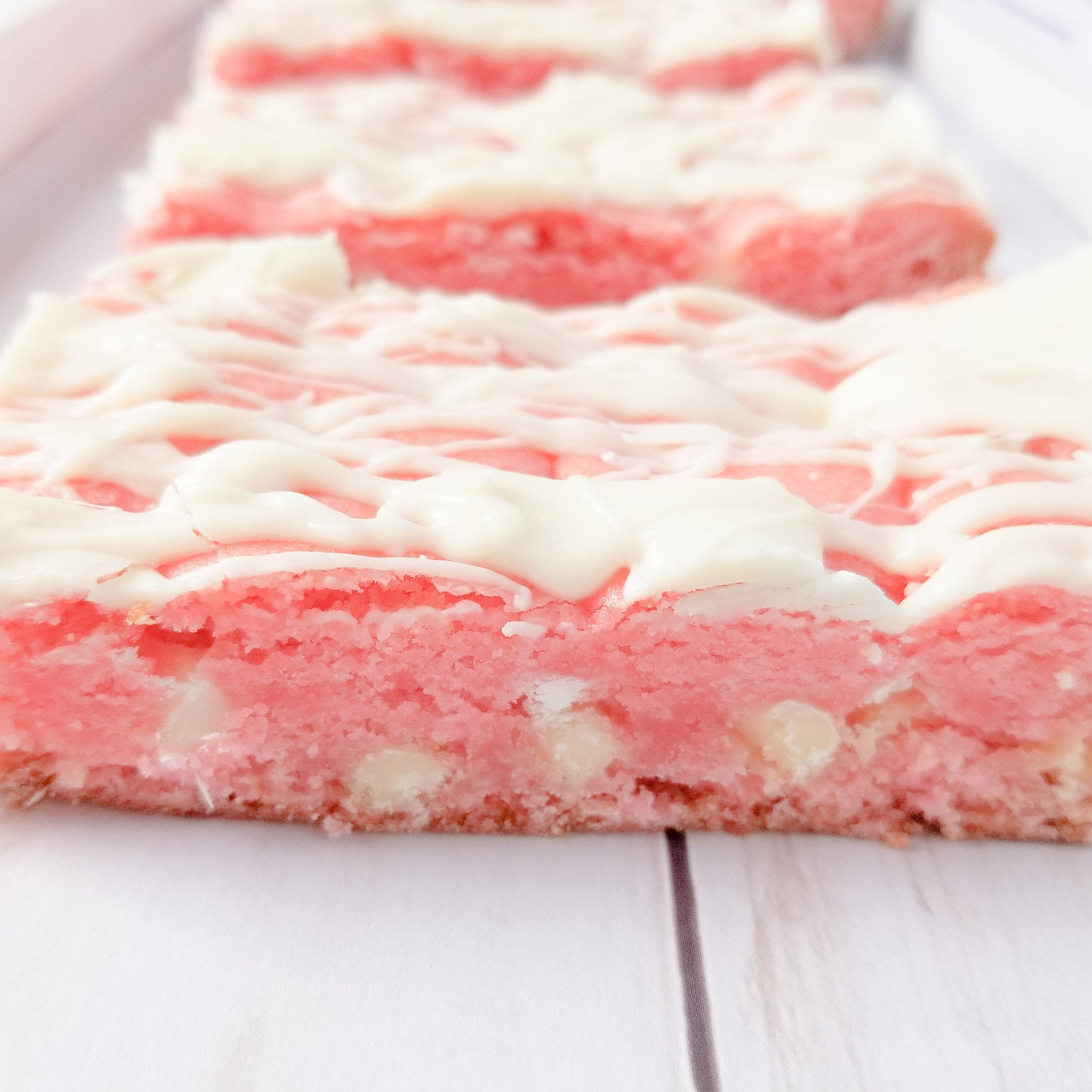Strawberry Blondies
