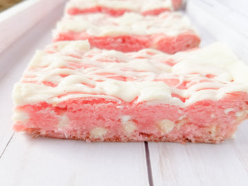 Strawberry Blondies