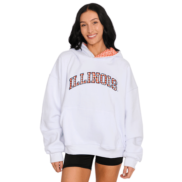 Illinois Fighting Illini Gingham Hoodie