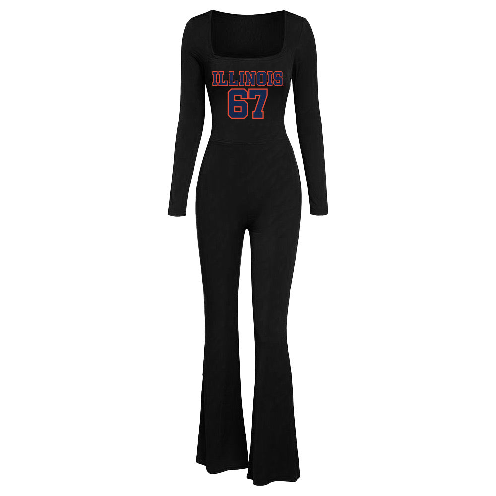 Illinois Fighting Illini End Zone Jumpsuit