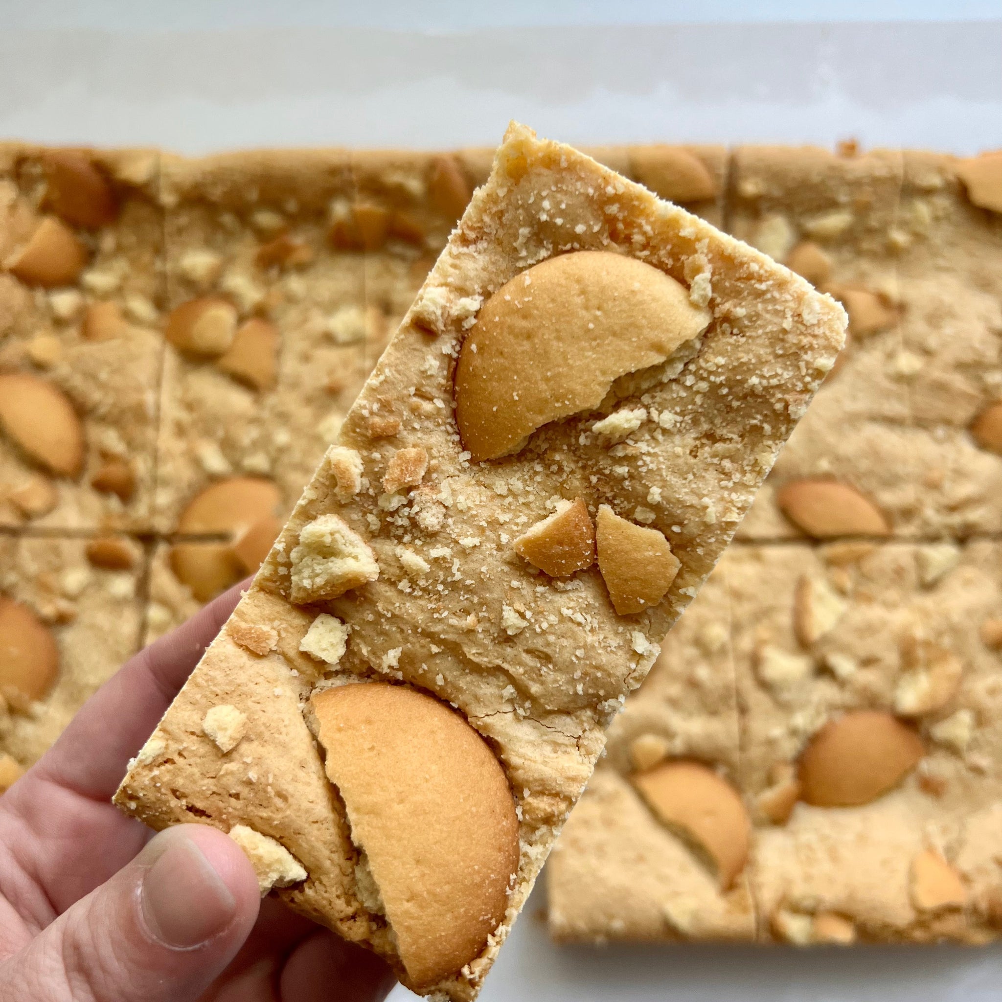 Banana Pudding Blondies