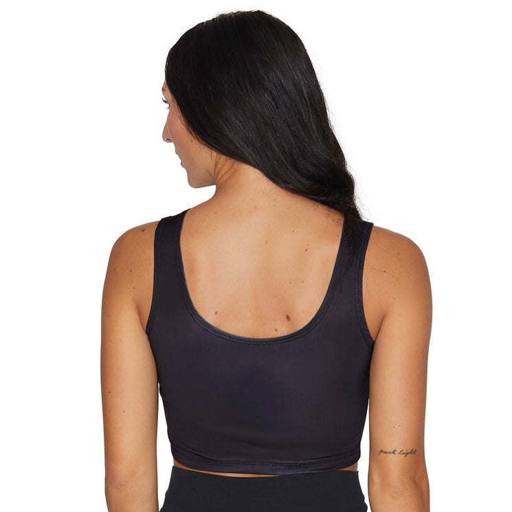 Indiana Hoosiers Black Crop Top
