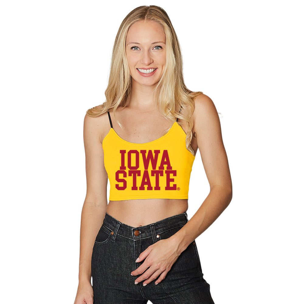 Iowa State Yellow Spaghetti Tank