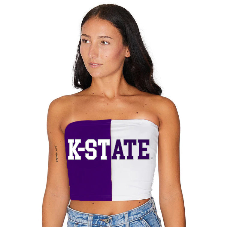 Kansas State Two Tone Tube Top