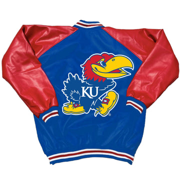 Kansas Jayhawks Varsity Letterman Jacket