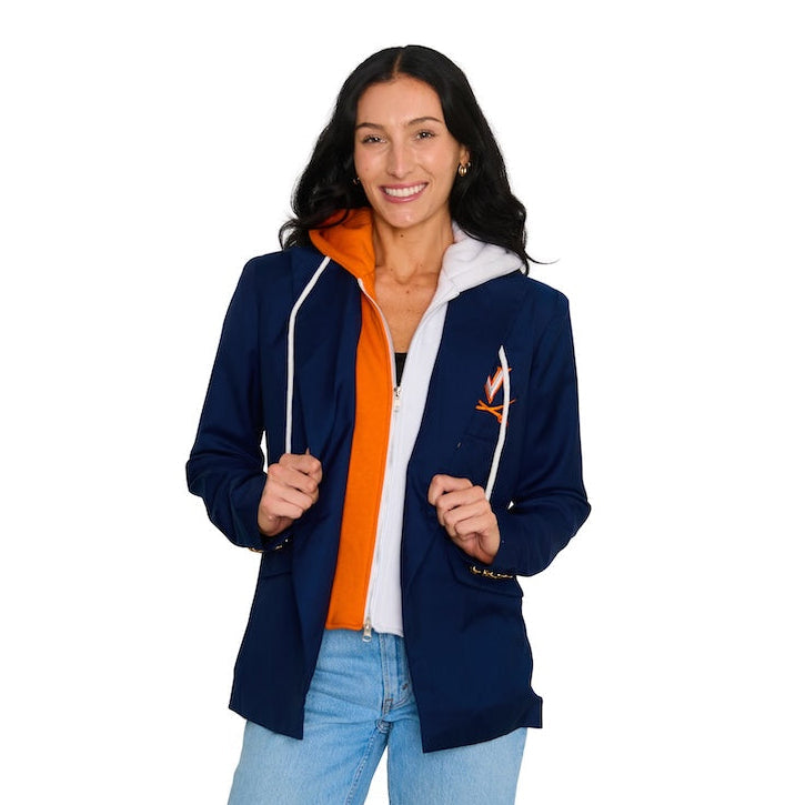 Virginia Cavaliers Hooded Blazer Jacket