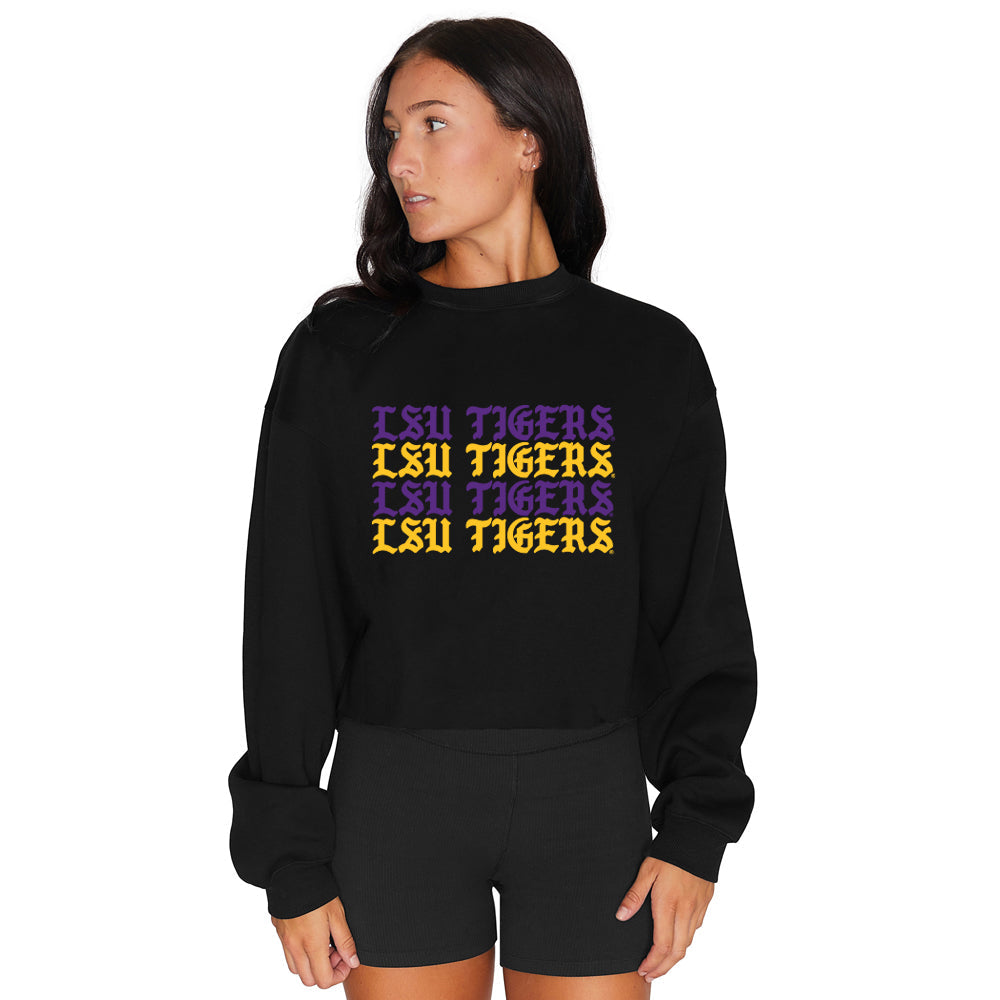 LSU Gothic Crewneck