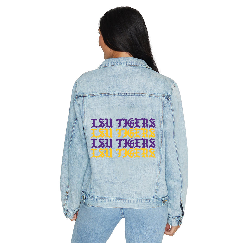 LSU Gothic Denim Jacket