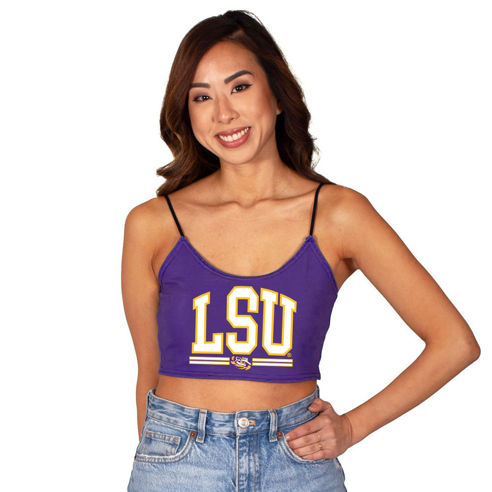 LSU Purple Spaghetti Tank