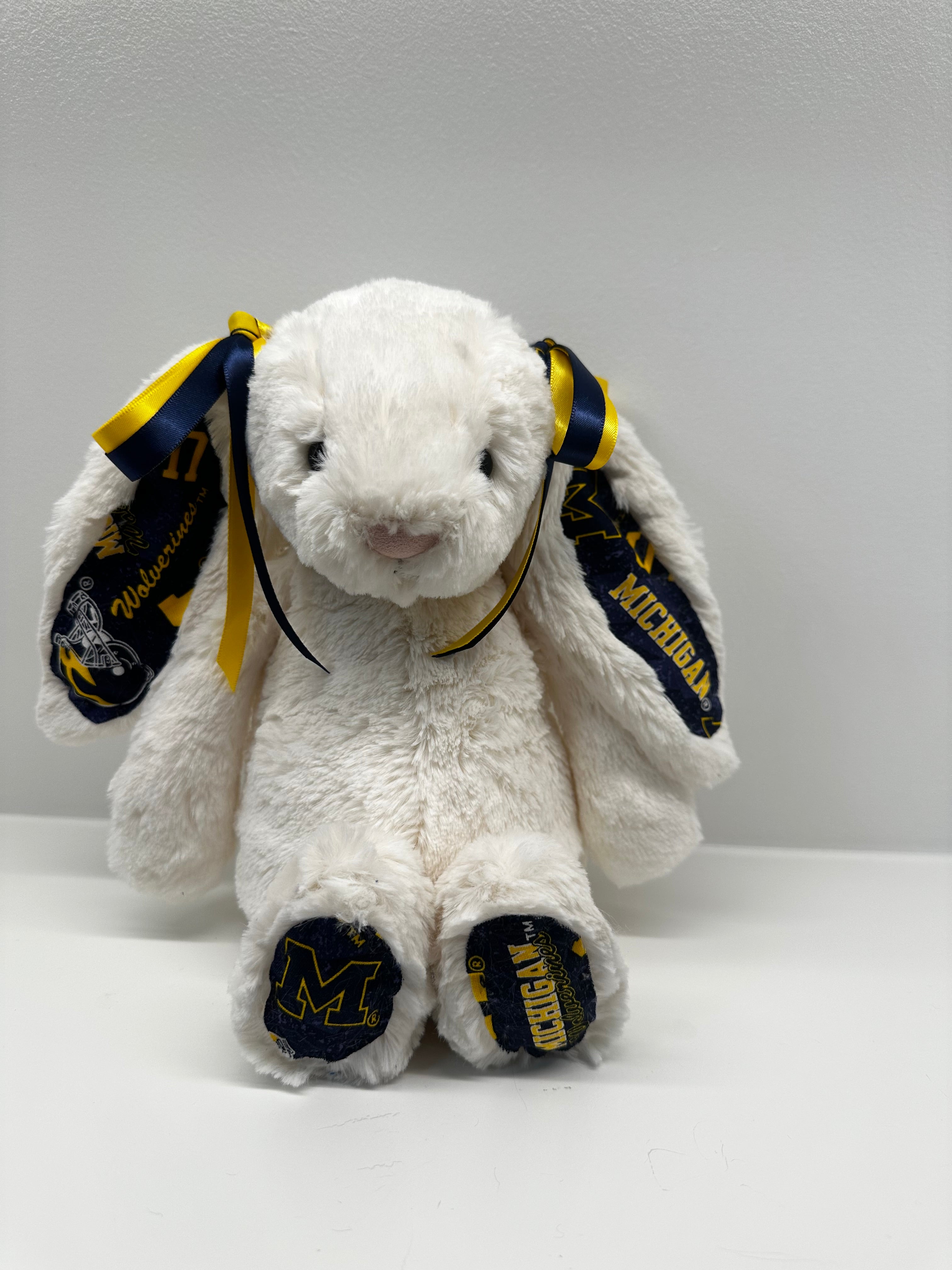 Custom College Jellycat Bashful Bunny
