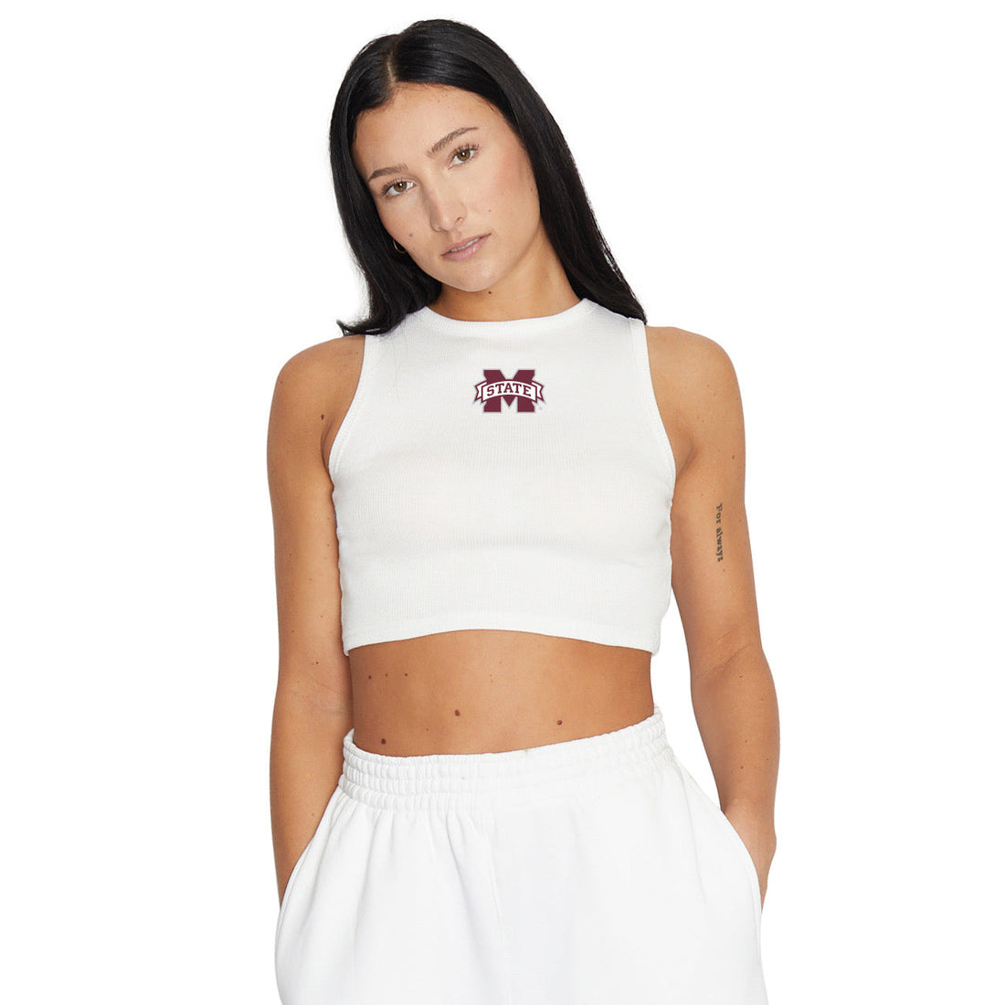 Mississippi State Touchdown Ribbed Tank