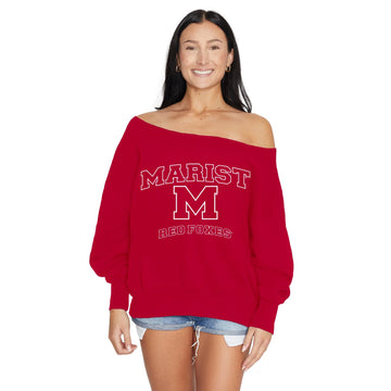 Marist Off the Shoulder Sweatshirt