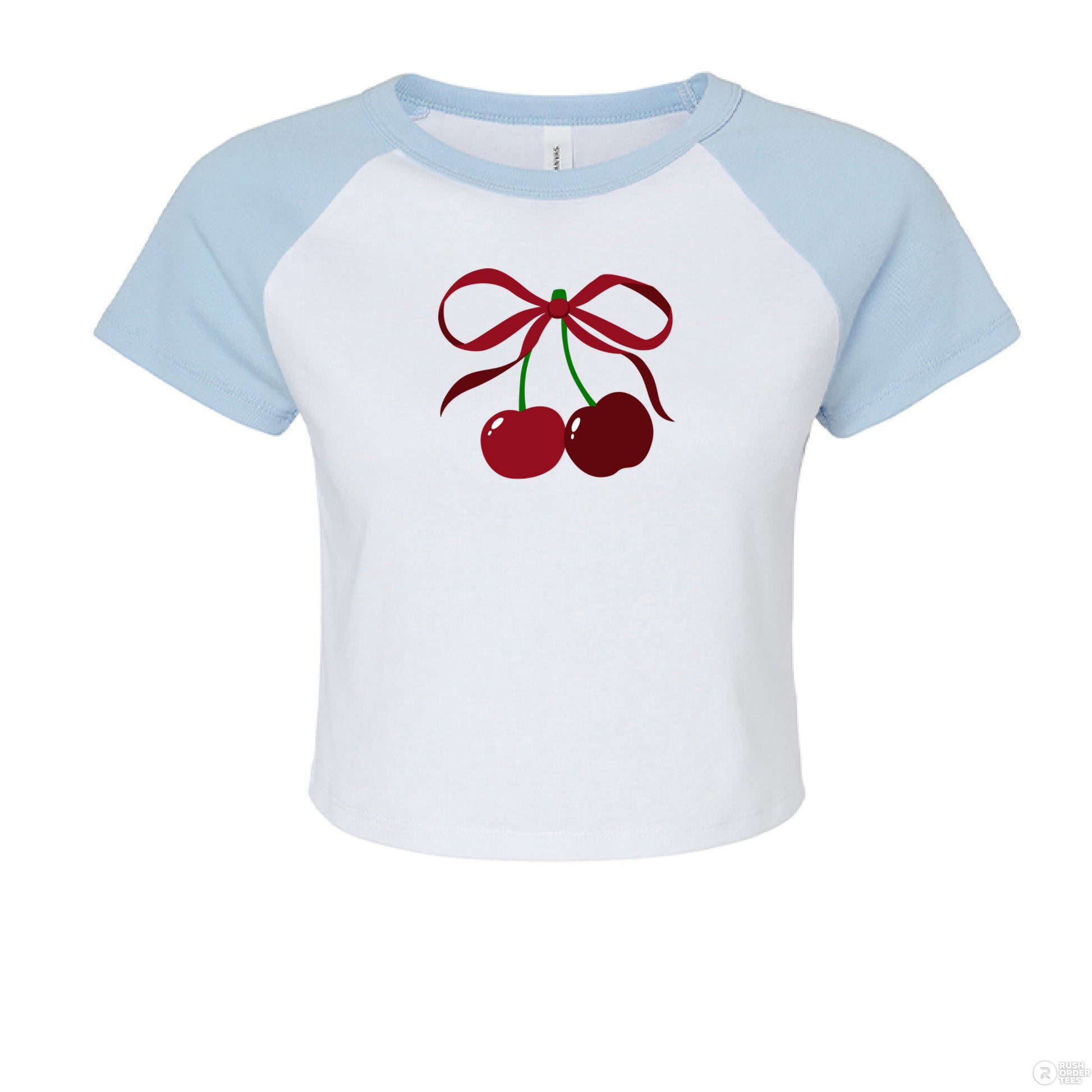 WHITE/ BABY BLUE - FRONT