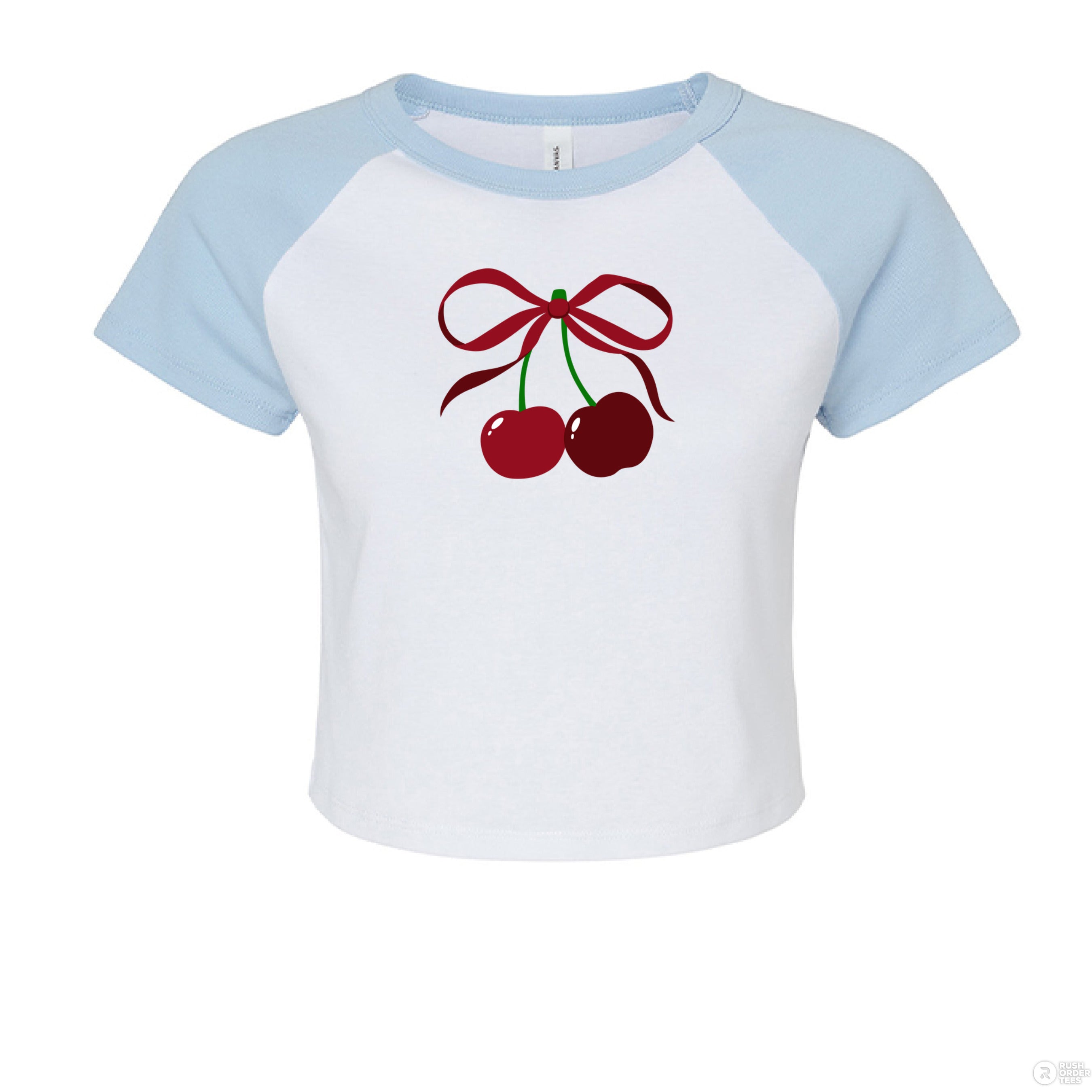 WHITE/ BABY BLUE - FRONT