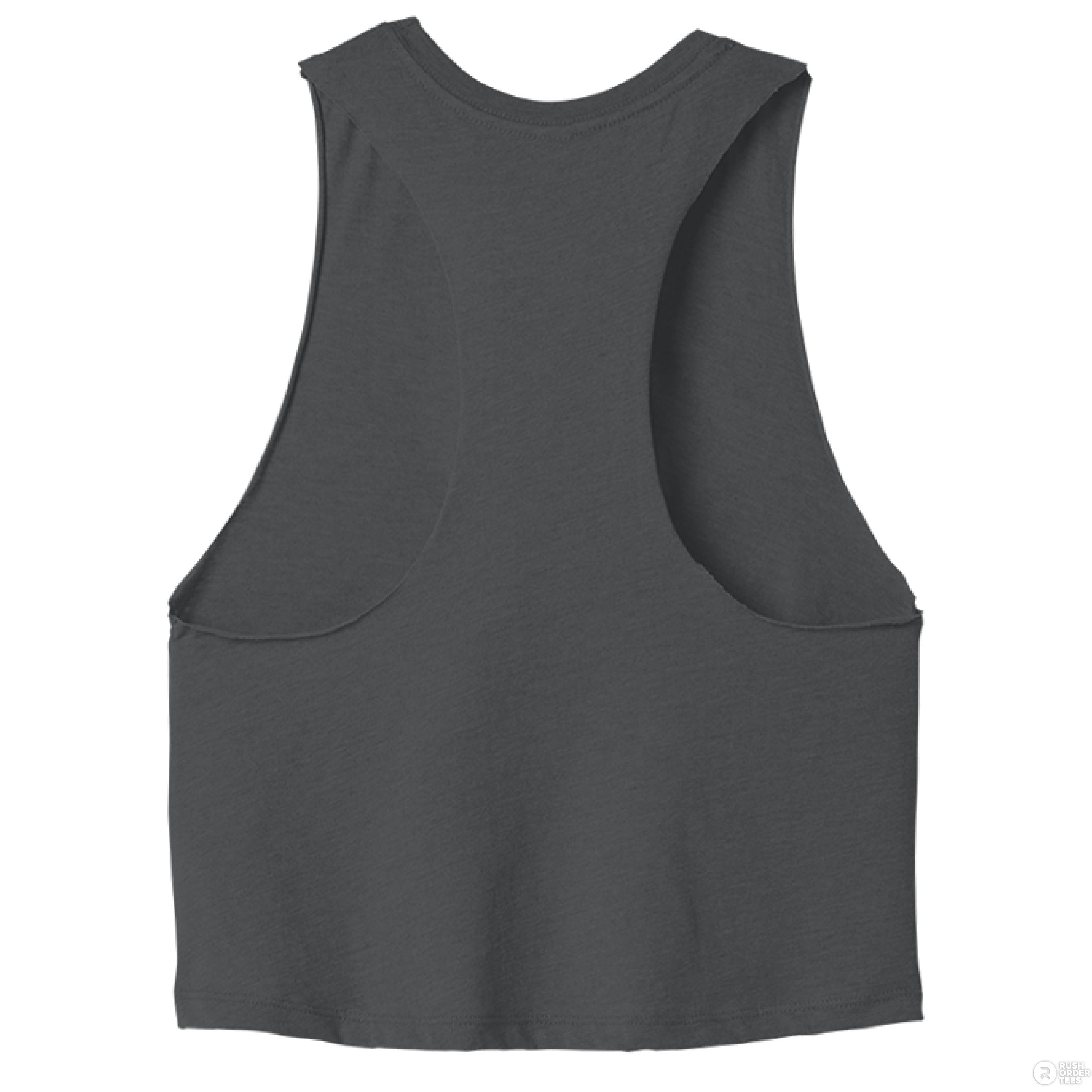 DARK GRY HEATHER - BACK