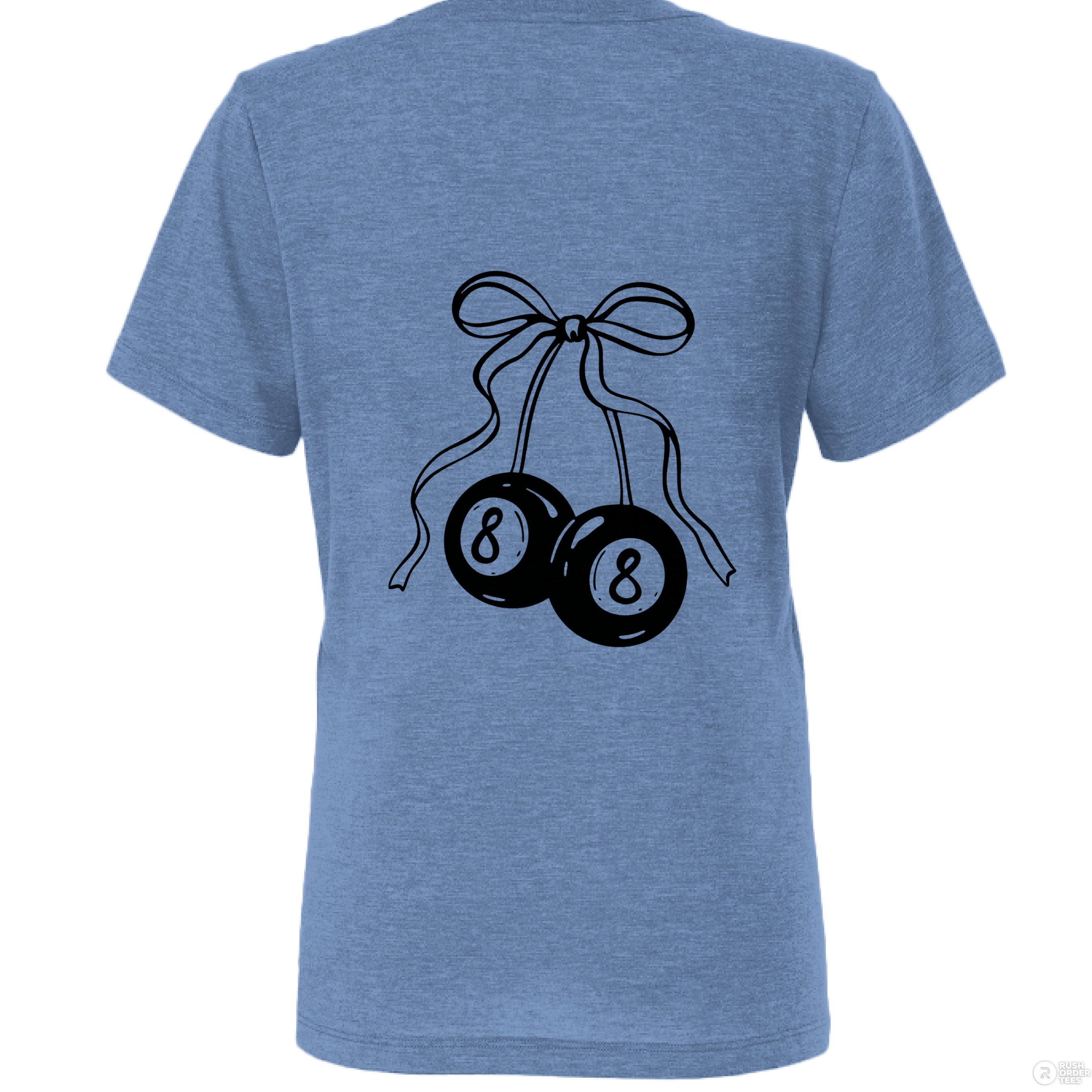 Blue Triblend - BACK