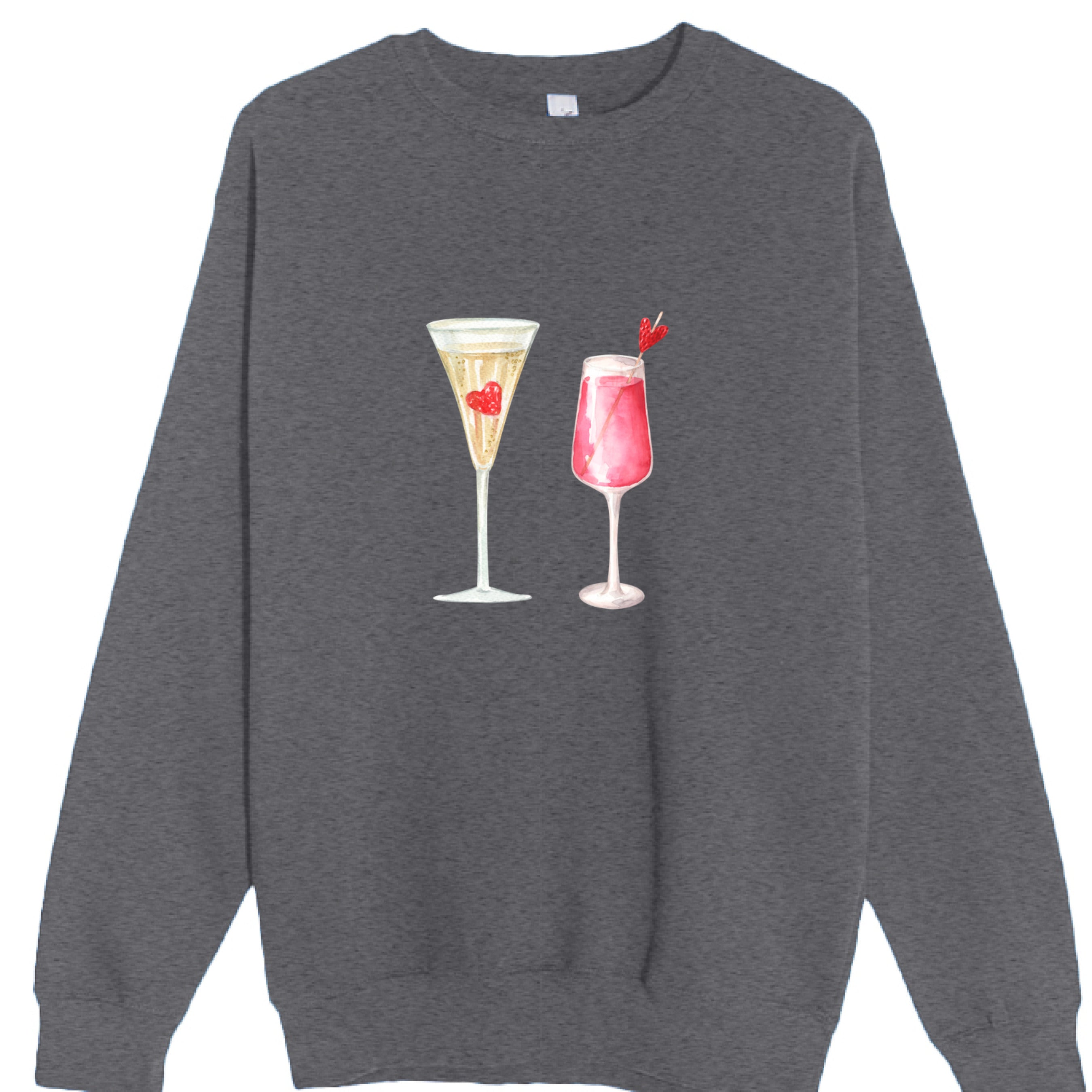 CHARCOAL HEATHER - FRONT