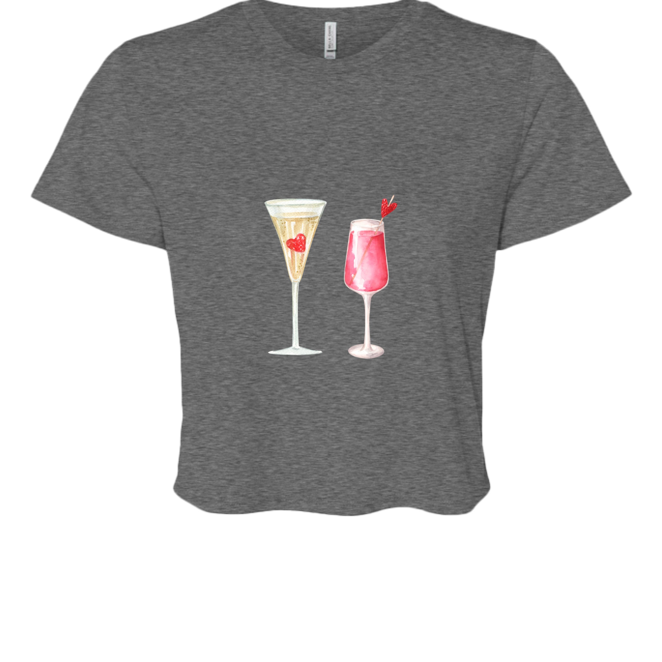 DARK GRY HEATHER - FRONT