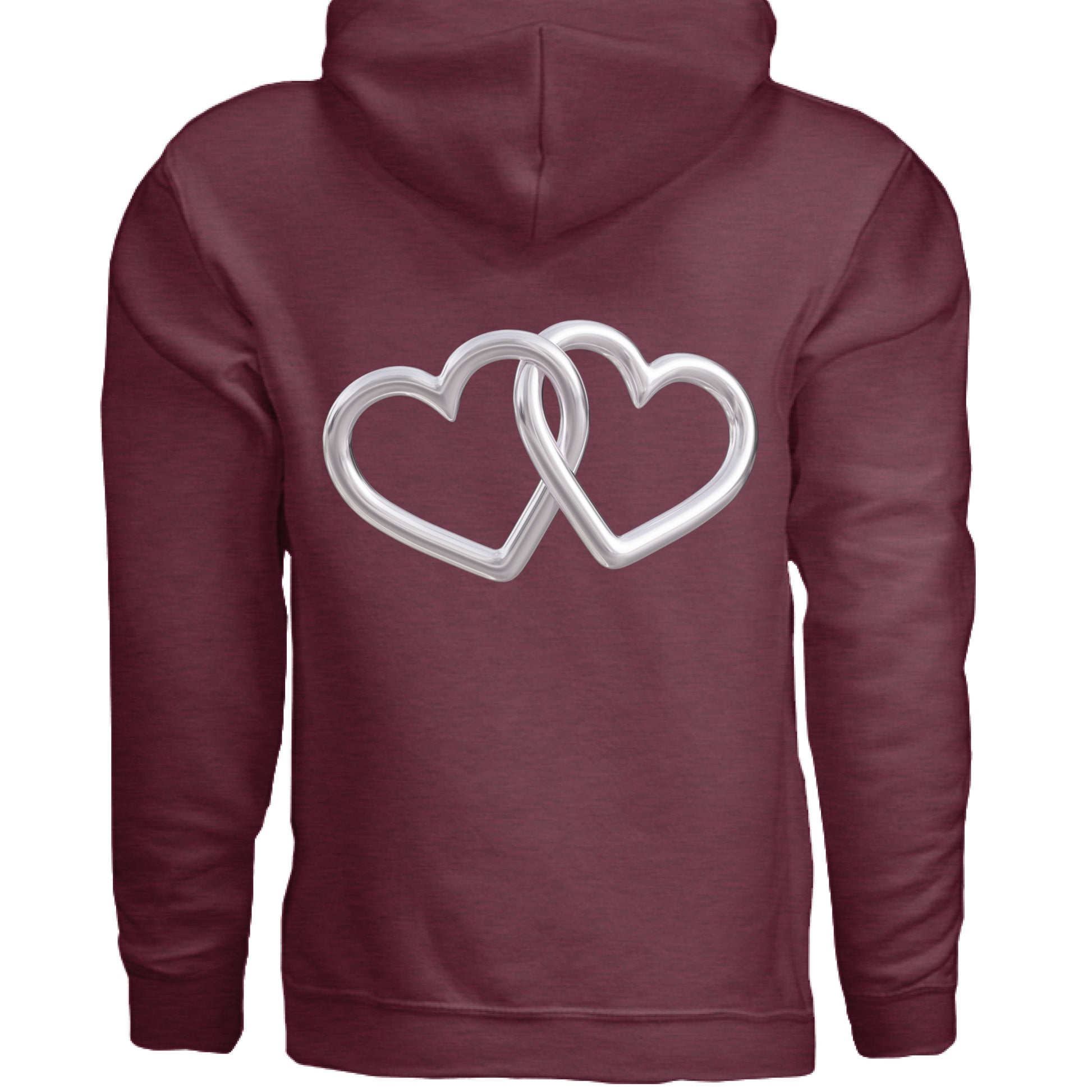 Heather Sport Dark Maroon - BACK