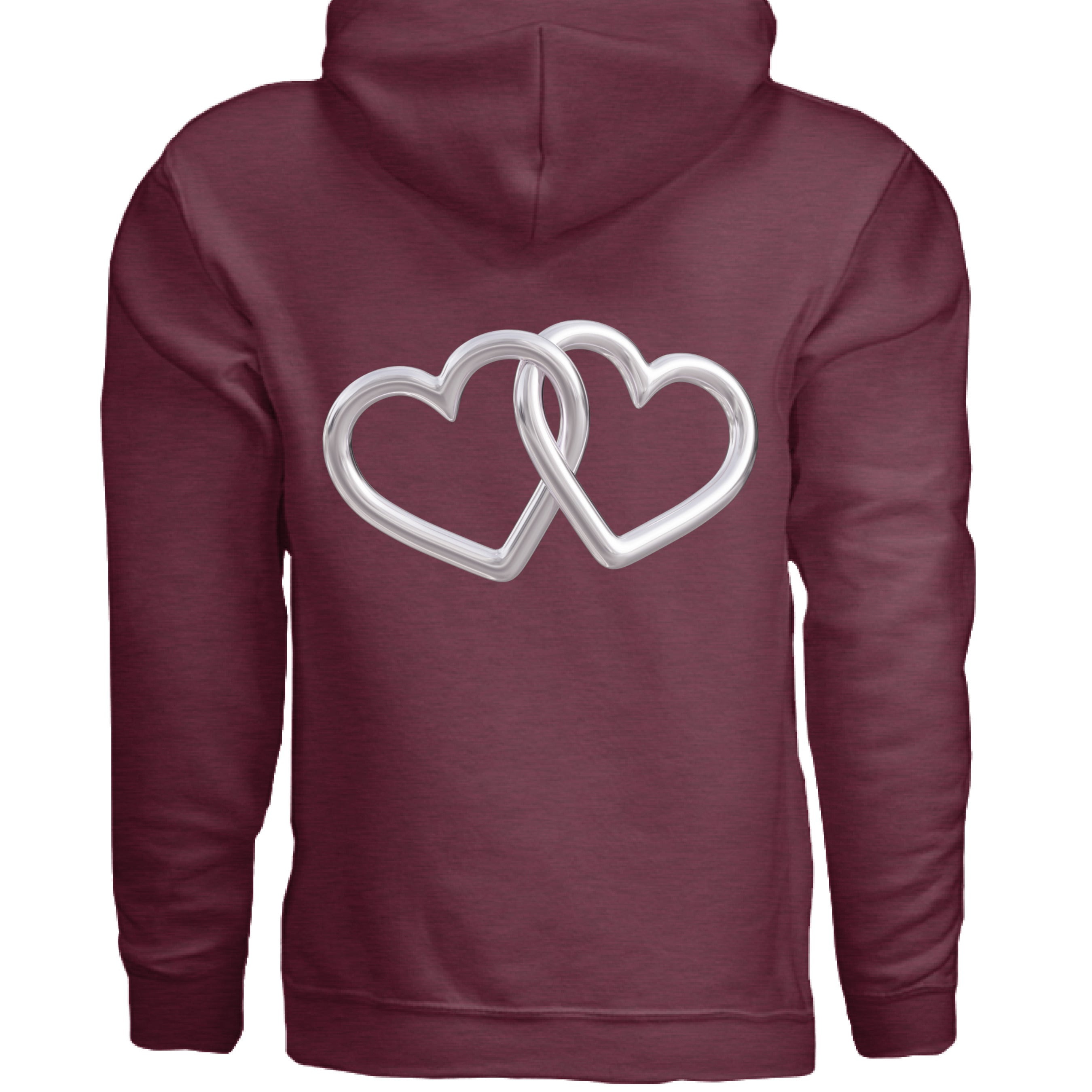 Heather Sport Dark Maroon - BACK
