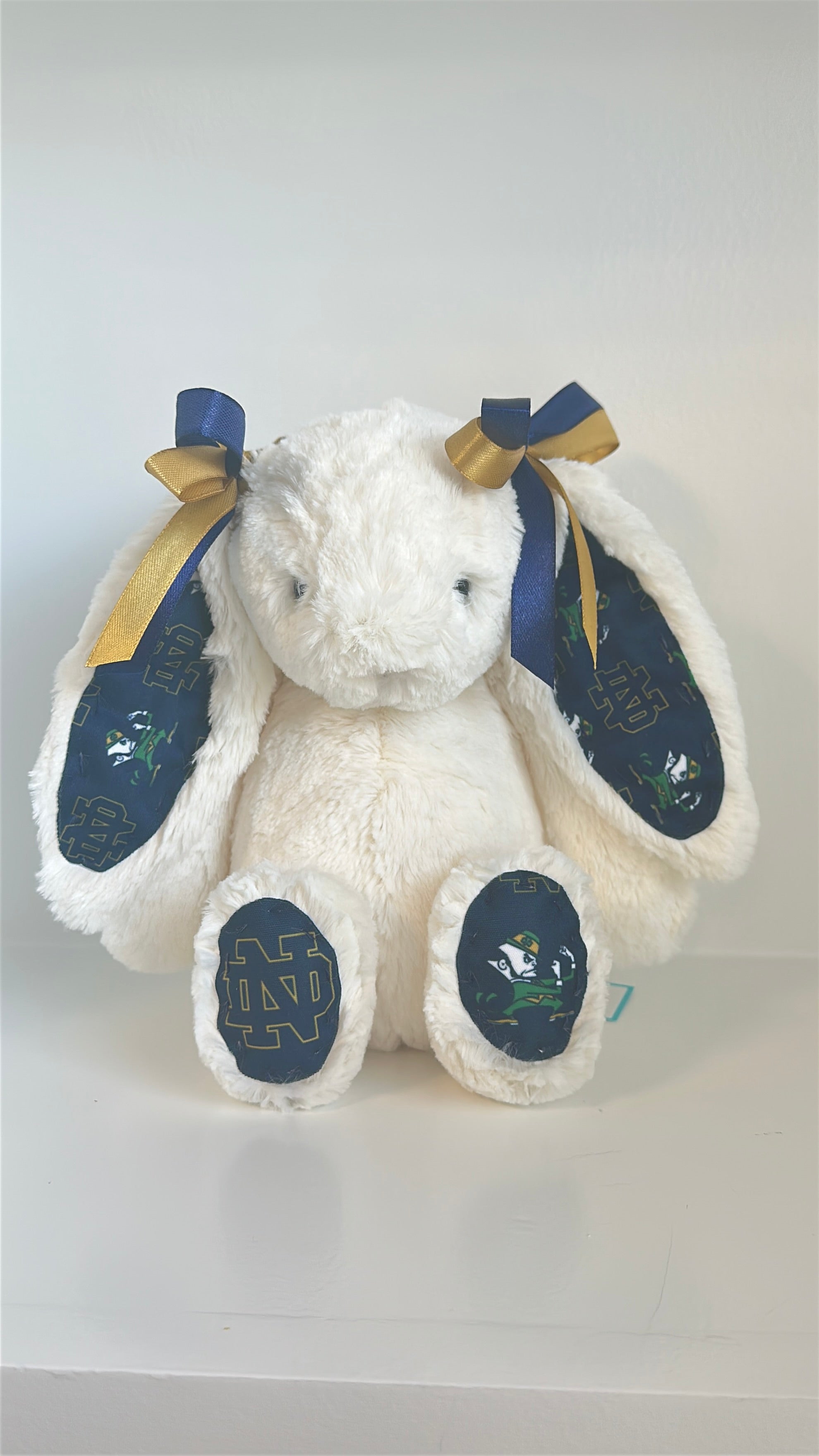 University of Notre Dame Custom College Jellycat Bashful Bunny