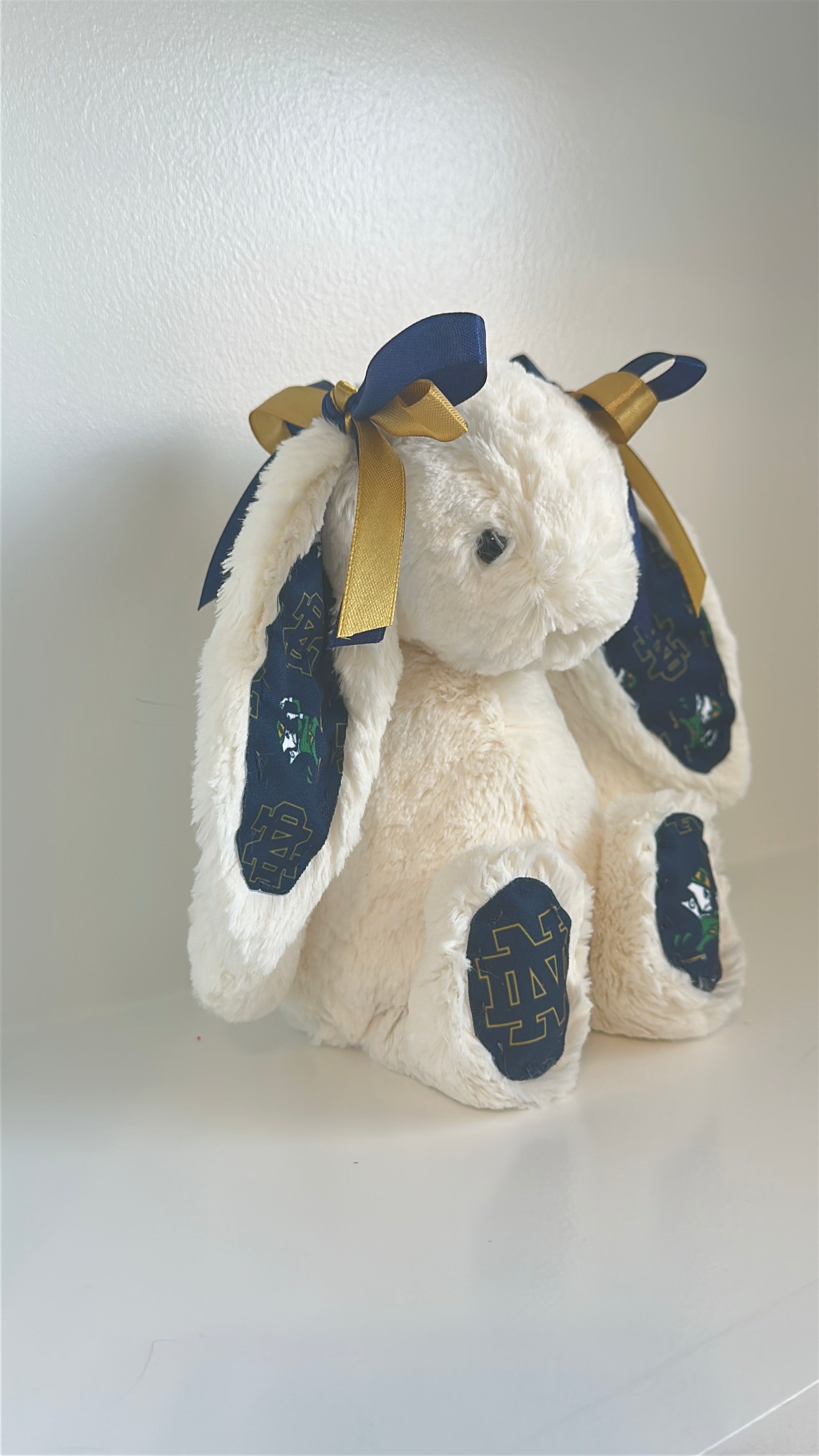 University of Notre Dame Custom College Jellycat Bashful Bunny